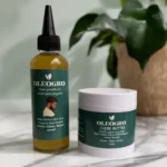 Oleogro men hair growth oil and chebe butter set