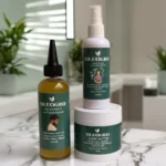 Oleogro men hair growth set with Hair Growth Oil, Magic Water and Chebe Butter