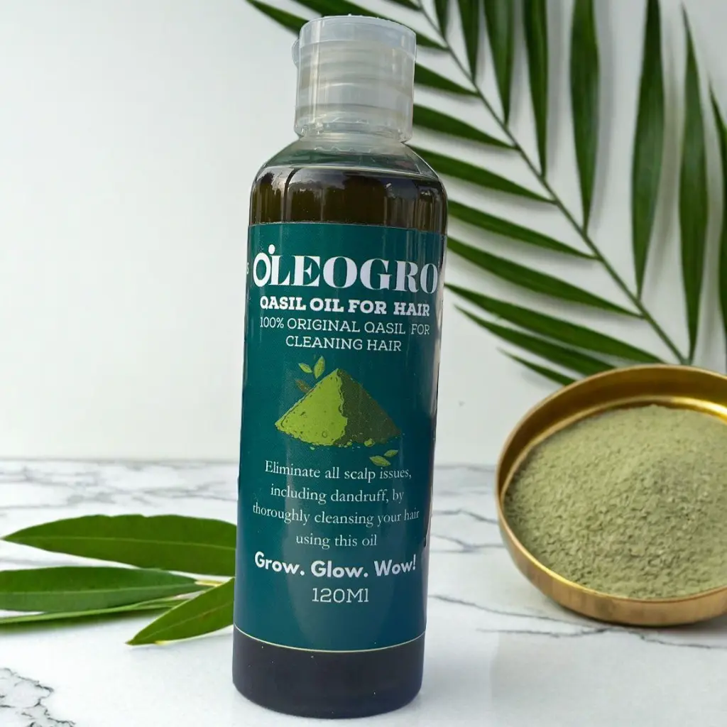 qasil oil for dandruff and scalp buildup