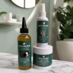 Oleogro women hair growth set with Hair Growth Oil, Magic Water and Chebe Butter