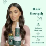 Oleogro hair growth set with hair oil, spray, and chebe butter